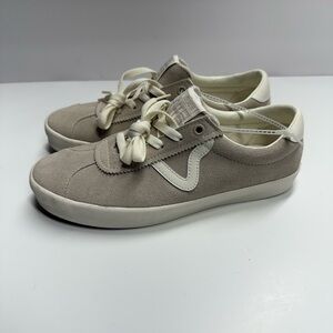 Vans White and Gray Sneakers